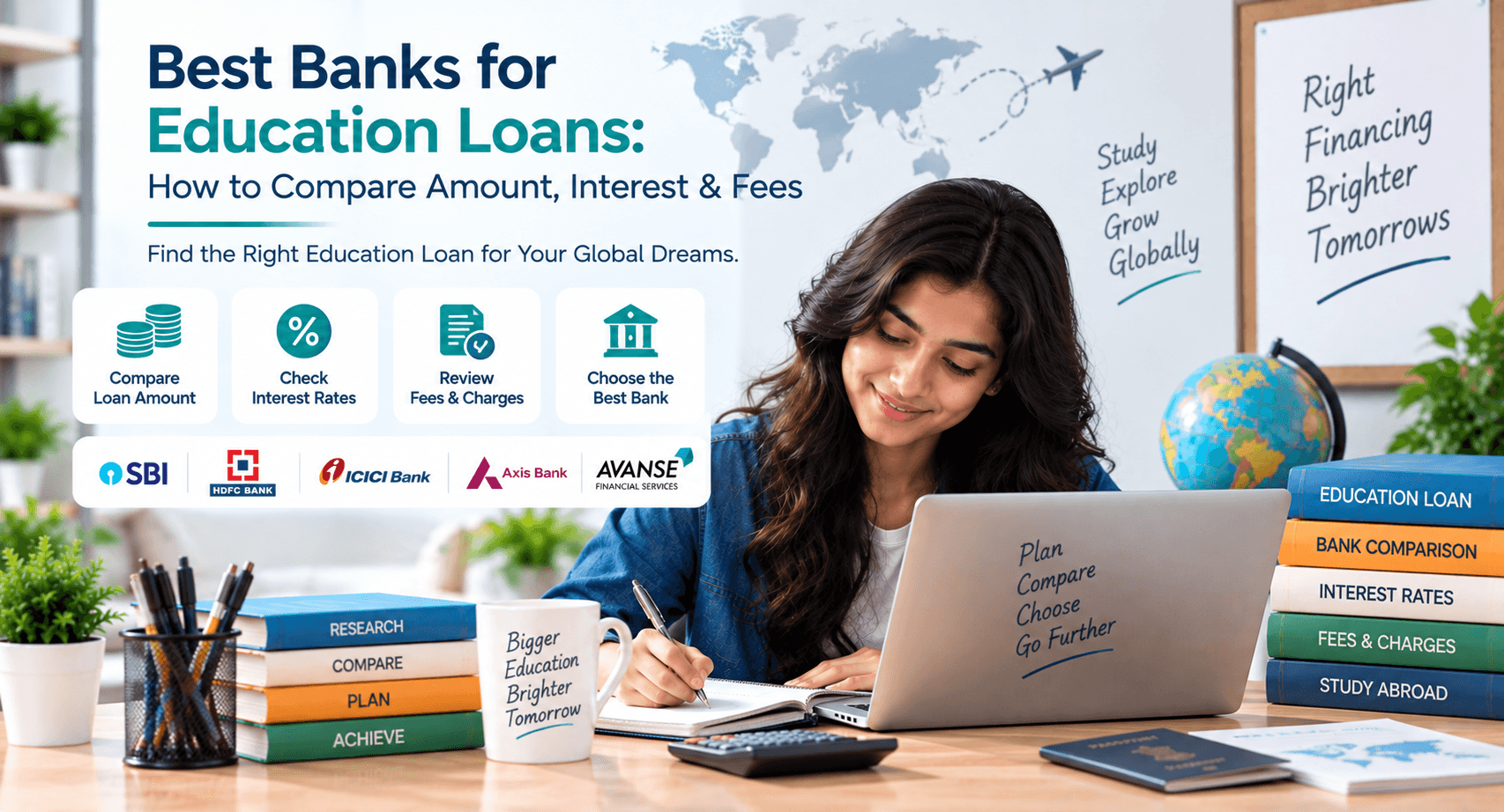 Best Banks for Education Loans: How to Compare Amount, Interest & Fees