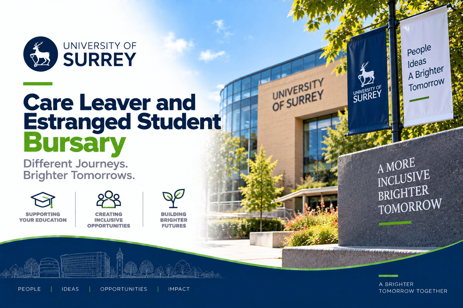 Care Leaver and Estranged Student Bursary at University of Surrey 2026
