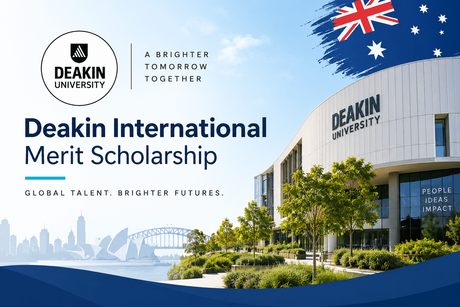 Deakin International Merit Scholarship (South Asia - Onshore) 2026