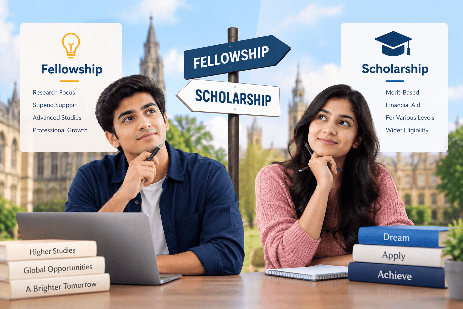 Fellowship vs Scholarship: What's the Difference and Which Should You Apply For?