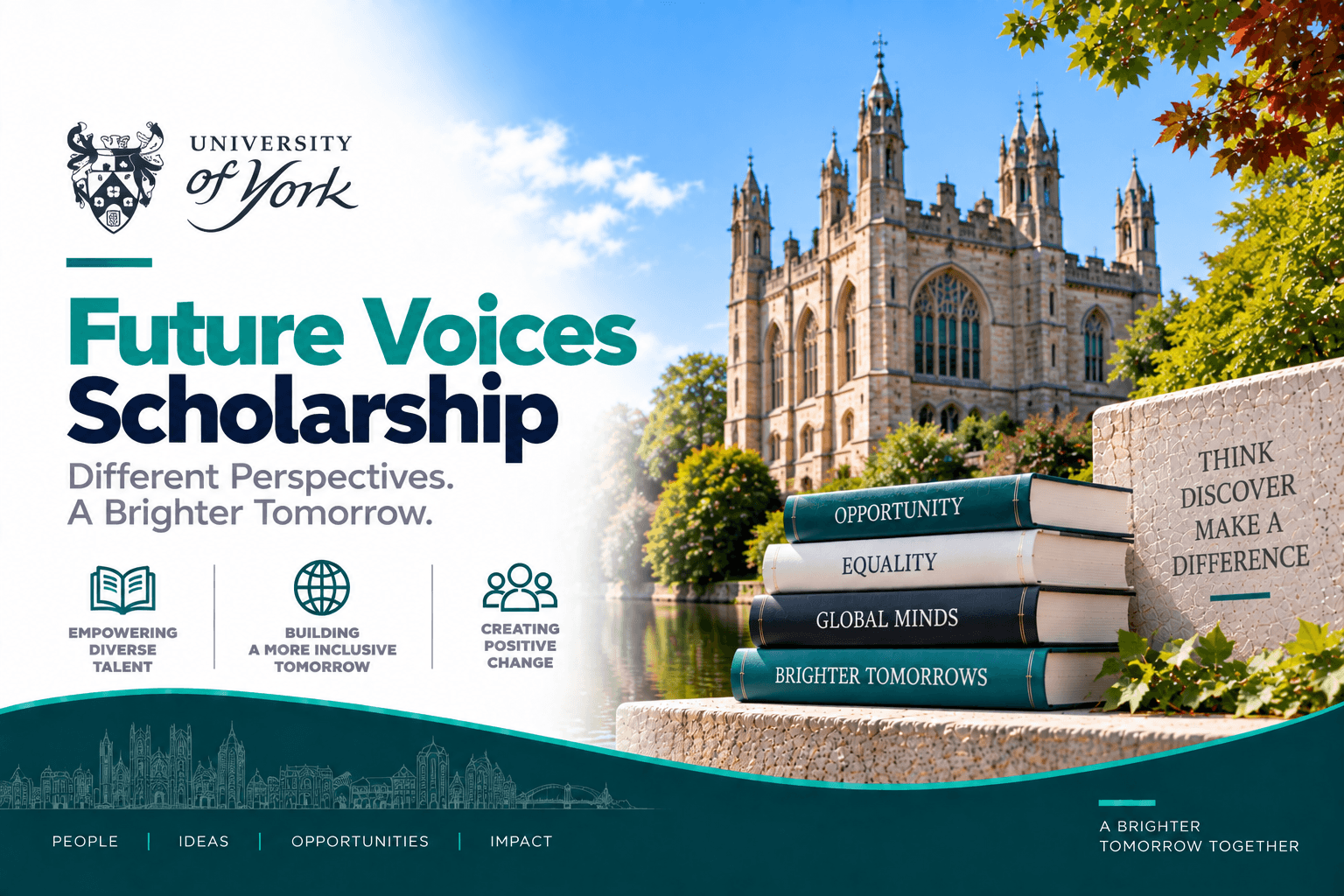 Future Voices Scholarship at University of York 2026