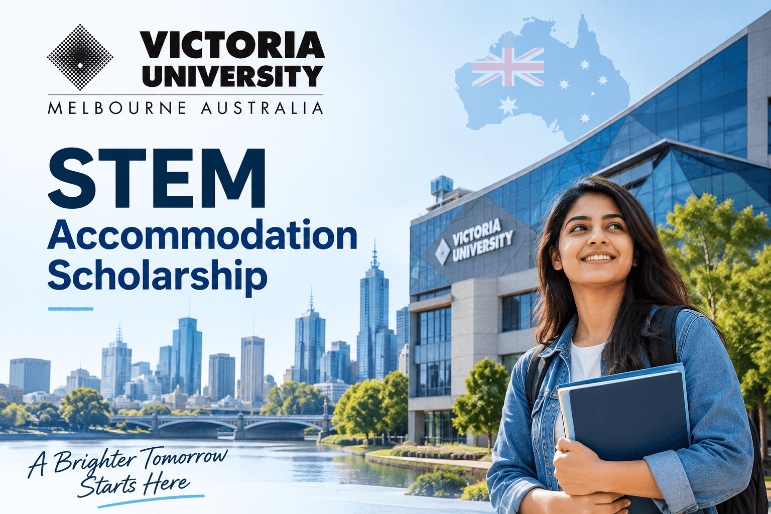 STEM Accommodation Scholarship at Victoria University Melbourne Australia 2026