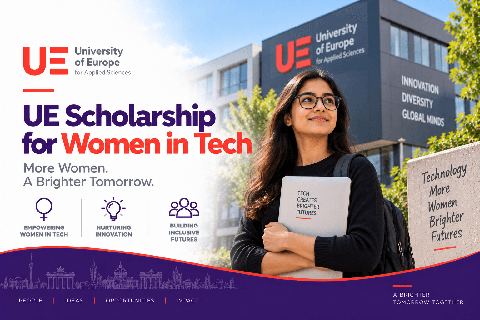 UE Scholarship for Women in Tech 2026