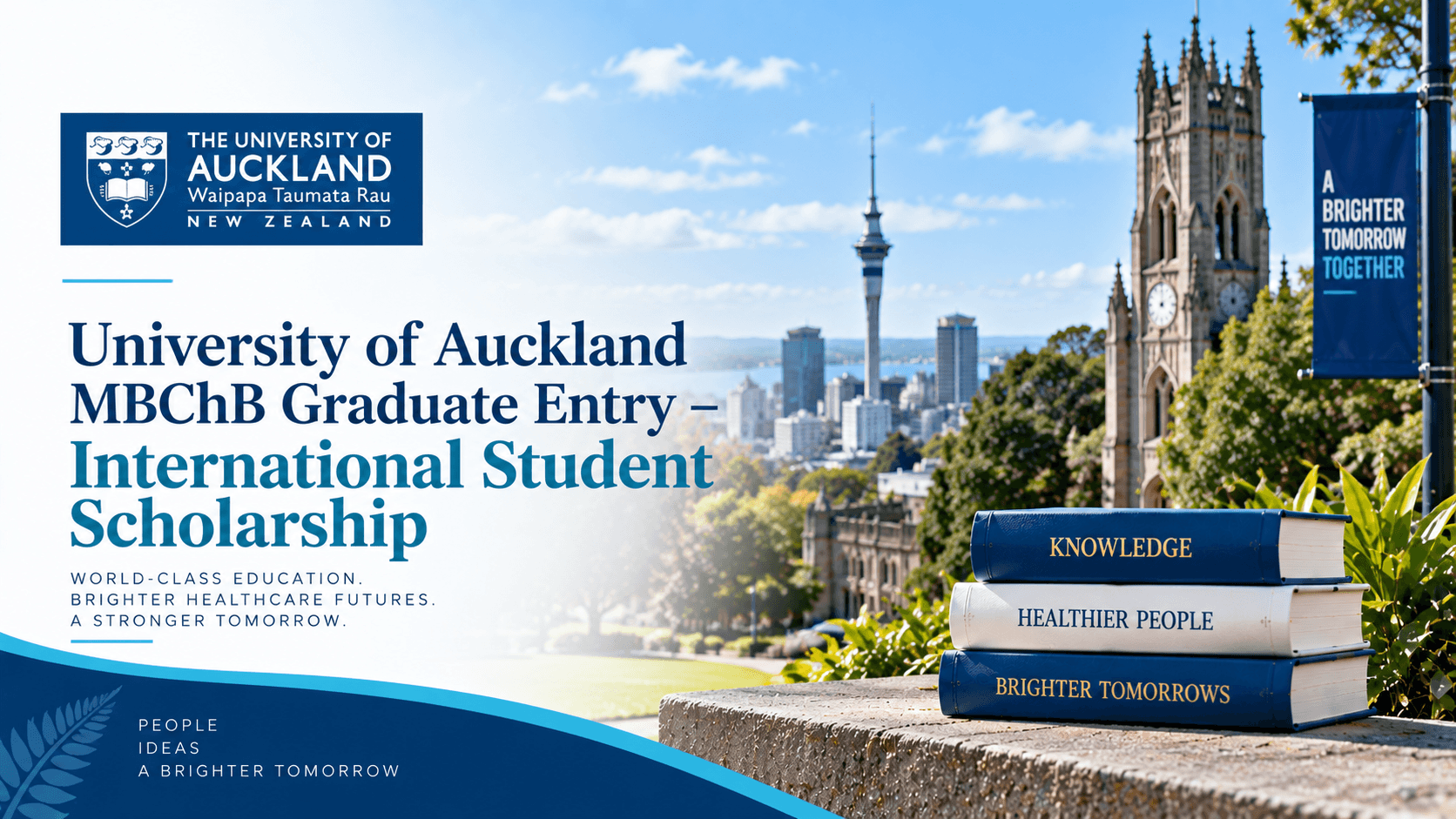 University of Auckland MBChB Graduate Entry - International Student Scholarship 2026