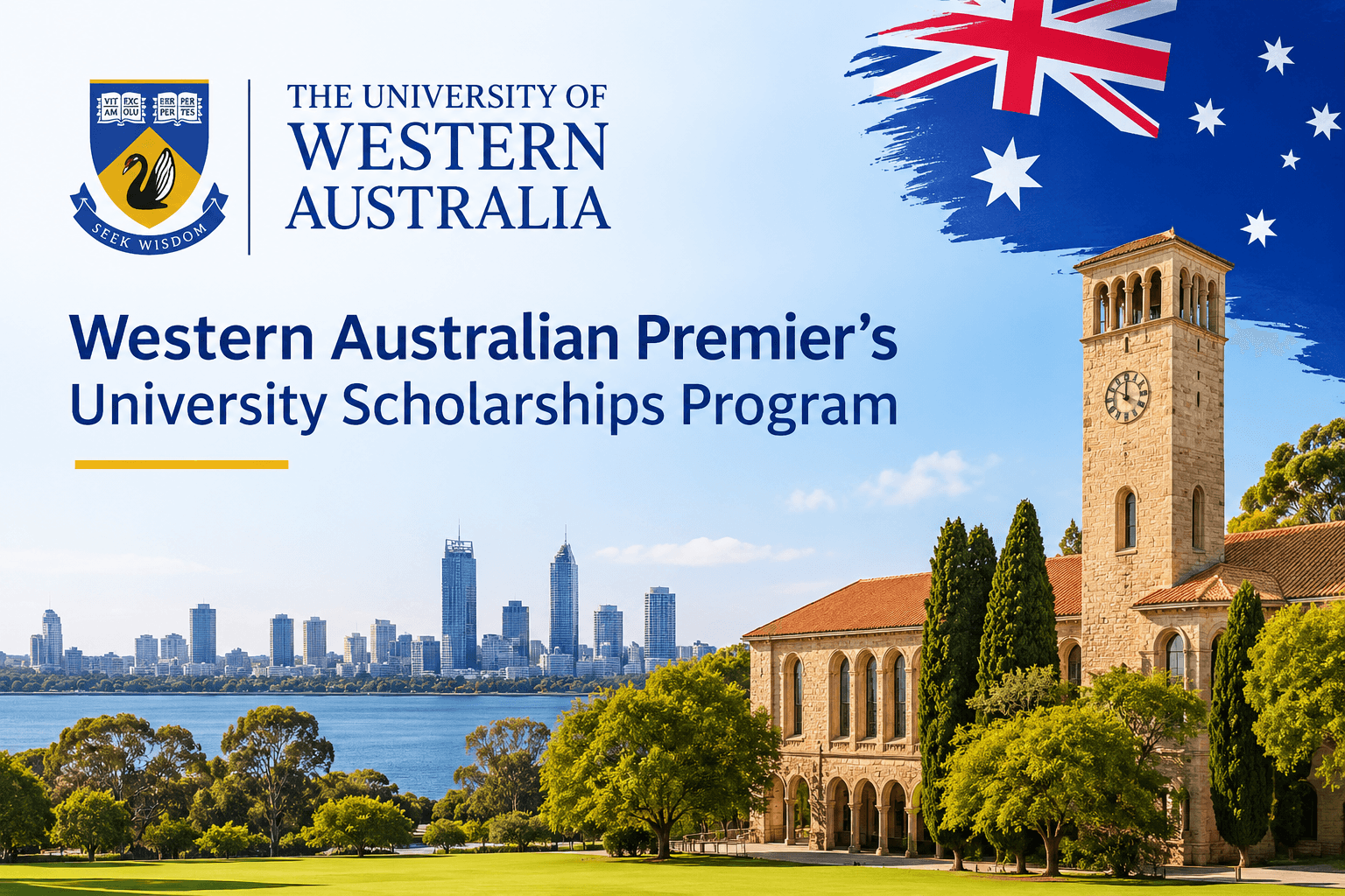 Western Australian Premier’s University Scholarships Program 2026